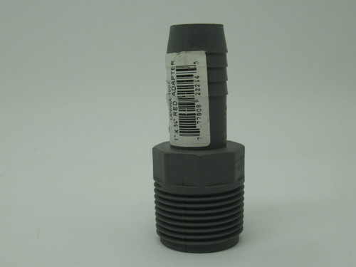 Generic UPPRA-1007 Reducing Male Adapter 1" x 3/4" NOP
