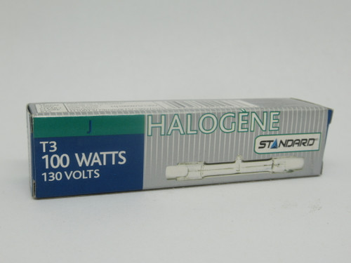 Standard HJ100W/S/130V Halogen Lamp 100W 130V T3 R7S Base NEW