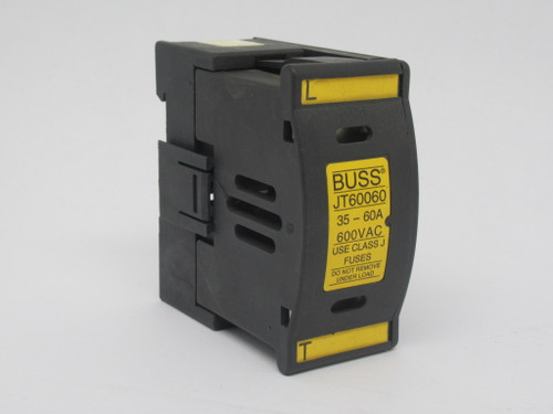 Bussmann JT60060 Finger Safe Fuse Holder 35-60A 600V 1-Pole USED