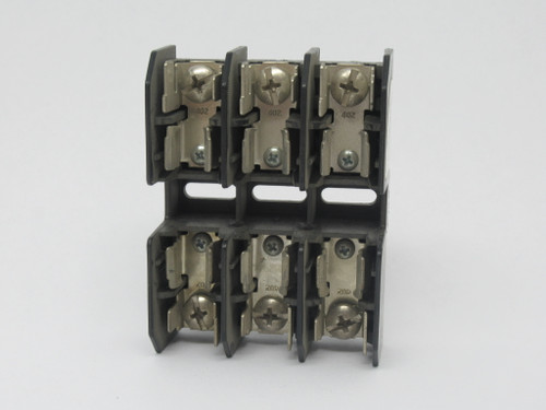 Marathon 6M30A3SQ Fuse Holder 30A 600V 3-Pole 10AWG USED