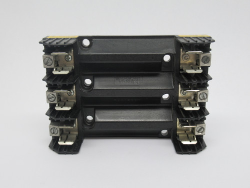 Bussmann R60030-3CR Fuse Holder 30A 600V 3-Pole USED