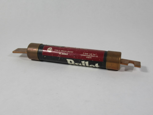 Edison ECSR-100 Bullet Time Delay Dual Element Fuse 100A 600VAC USED