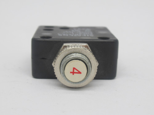Siemens/Potter & Brumfield W58-XB1A4A-4 Thermal Circuit Breaker 4A 250VAC USED