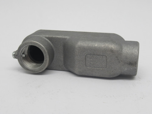 Thomas & Betts CILBA-3/4 Iberville Aluminum Conduit Body w/ Cover 3/4" Hub USED