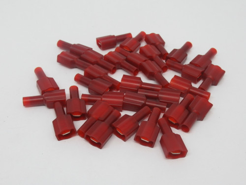 3M 71M-250-32-NL Insulated Male Quick Connect 22-18AWG .250" Tab *LOT OF 32* NWB