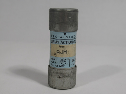 GEC Alsthom AJM-6 Delay Action Fuse 6A 600V USED