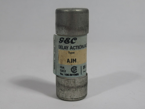 GEC AJM-1 Delay Action Fuse 1A 600V USED