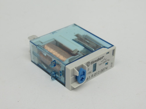 Finder 46.61.9.012.0074 Plug In Relay 12VDC Coil 16A 250V 5-Pin NOP