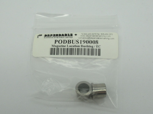 DMS PODBUS190008 Magazine Location Bushing 3/8" ID 9/16" OD *LOT OF 2* NWB