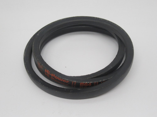 Gates B64 Hi-Power II V-Belt 67" L x 0.66" W x 0.41" T NOP