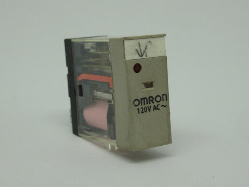Omron G2R-1-SN-AC120(S) Plug-In Relay w/ LED Indicator 120VAC 10A USED