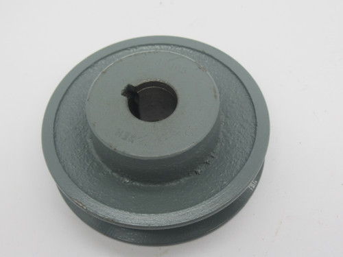 Generic AK3058 V-Belt Pulley 5/8" Bore 1-Groove 3.05" OD 3L,4L,A Belt USED