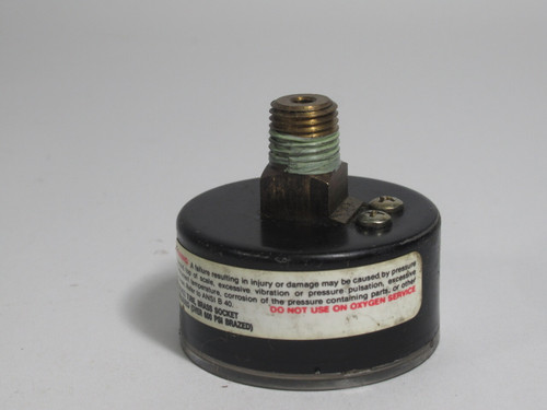 Wilkerson 49-035-000 Pressure Gauge 2" 0-160 Psi Back Port 1/8" NPT USED