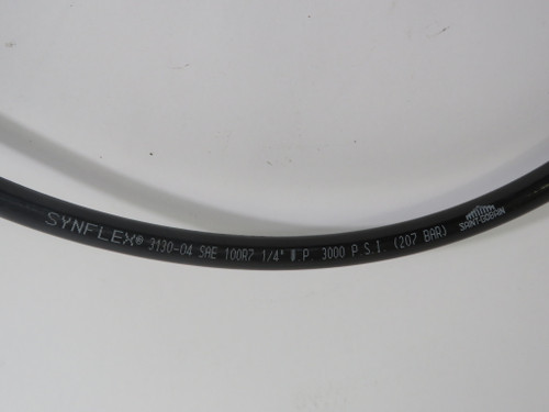 Synflex 3130-04 Hose 1/4" 3000 Psi 207 Bar 3 Feet USED