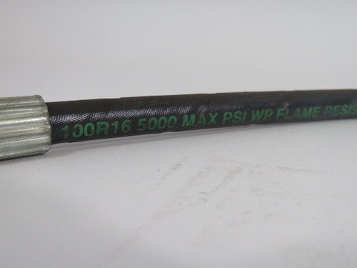 Gates 4M2T-MTF Megatuff Hydraulic Hose 1/4" 5000Psi 28" Length USED