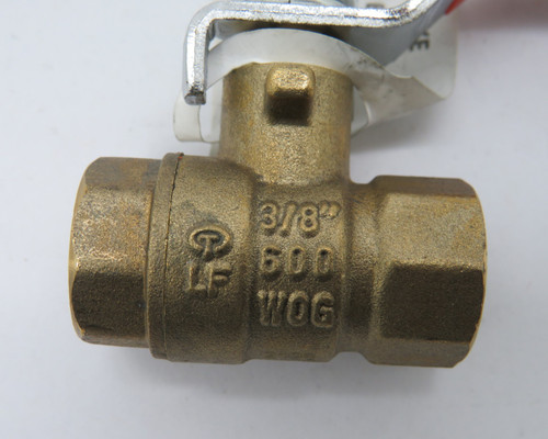 Aqua Dynamic 1197-002 3/8" Ball Valve 600WOG Forged Brass Female NOP