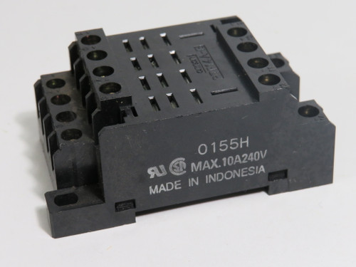 Omron PTF14A-E Relay Socket 14 Pin 10A 240V USED