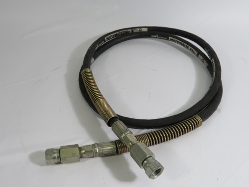 Aeroquip GH663-4 Matchmate 1/4" ID Hose 5Ft Length 13.5mm OD USED