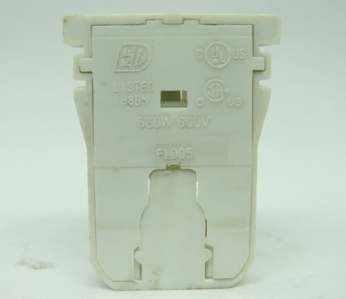 Etlin-Daniels FL005-W Linear Fluorescent Lamp Holder 600V 660W Lot of 10 USED