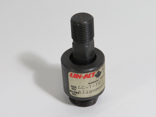LIN-ACT LC-1-10 Self Aligning Rod Coupler USED
