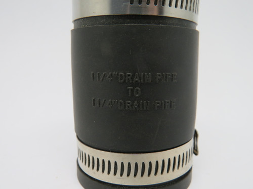 Fernco 1056-125 Flexible 1-1/4"-1-1/4" Coupling NOP