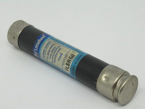 Littelfuse FLSR60 Powr-Gard Time Delay Fuse 60Amp 600VAC USED