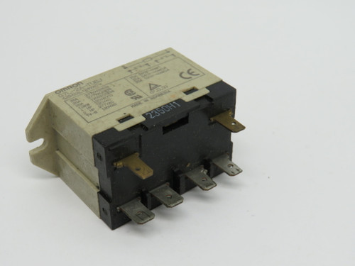 Omron G7L-2A-TUBJ Relay 24VAC 25A 120/277VAC 6-Blade USED