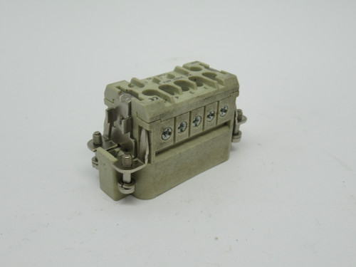 ILME CDAM-10 Male Insert Connector 10 Pole 16A 250V 4kV 600V USED