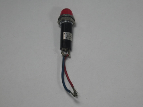 Generic EP101A-R Indicator Light 60k Ohm 110V USED