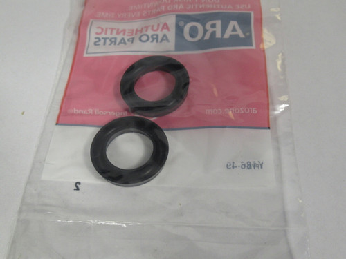 Aro Y186-49 Packing U-Cup Black for Diaphragm Pump 2-Pack NWB