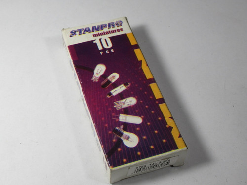 Standard 756 Miniature Lamp 14V 0.08A 10 Pack NEW