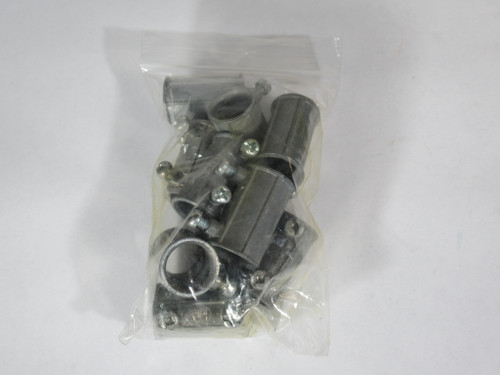 Halex L-122 EMT Set Screw Coupling 1/2" LOT OF 10 USED