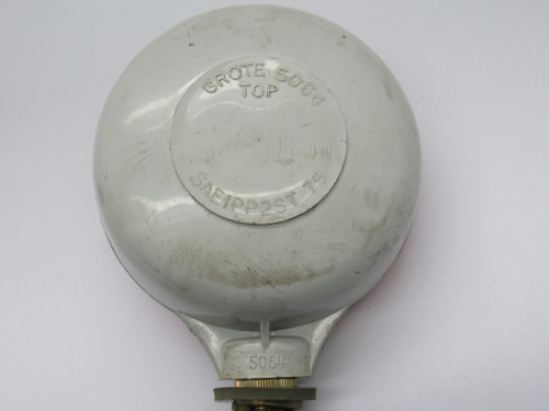 Grote 50642 Single-Face Lights Double Contact 12V .6-2.1A Red USED