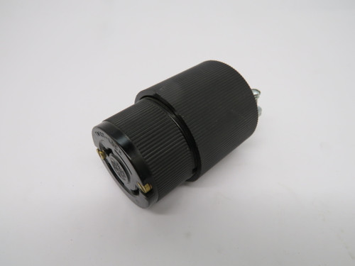 Hubbell 2920304 Twist Lock Connector 10A@600VAC 20A@250V 3P 4W USED