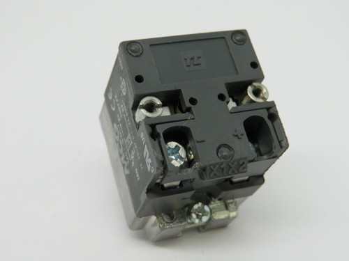 MCG MB2-BWL74 Switch Body Assembly with Red LED Lamp and Fixing Collar USED