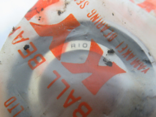 KYK R10 Deep groove Bearing 1-1/2"OD 3/4"ID 1/4"TB NWB