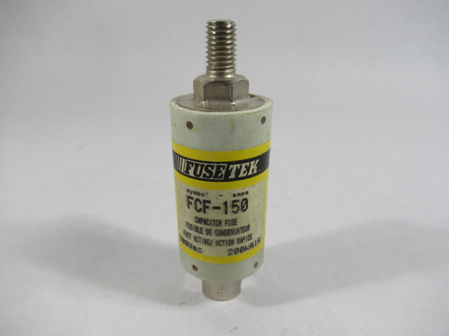 Fusetek FCF-150 Capacitor Fuse 150Amp 600VAC USED