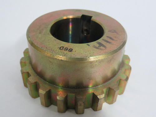 Generic 1-5/8-860 Coupling Sprocket 1-5/8" Bore 21T 35 Chain 3/8" Pitch ! NOP !