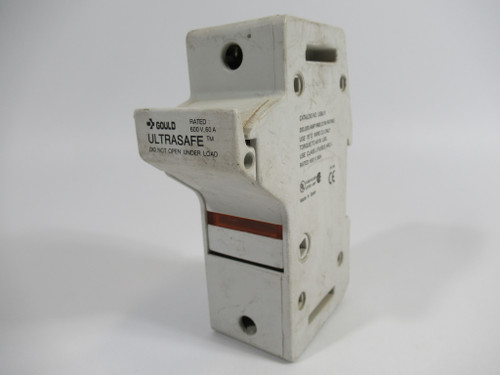 Gould US6J1I Fuse Holder Class J 60A 600V 1P LED Indicator USED