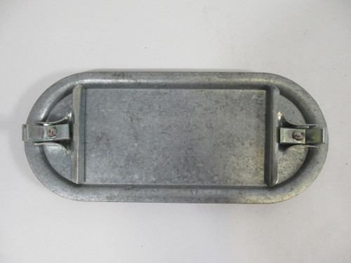 Appleton 670 Steel Conduit Body Cover 2" Form 7 USED