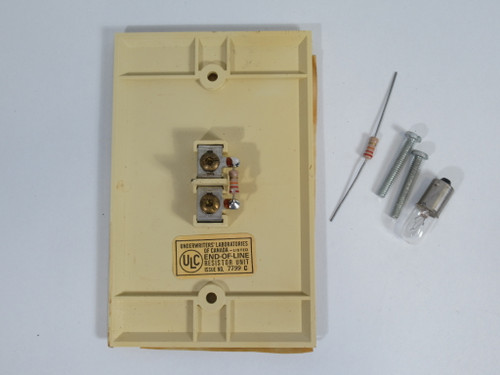 Edwards PP46229-0032 End-of-Line Resistor Unit w/ Hardware *Shelf Wear* NWB