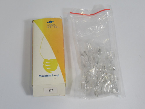 Symban 927 Miniature Lamps 6V 1.2A 10-Pack NEW