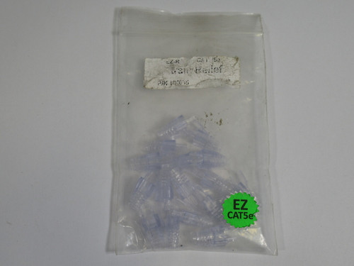 Platinum Tools 100035 EZ-RJ35 Cat5E Strain Relief 17-Pack NWB