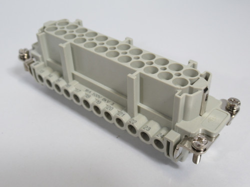 Ilme CNEF-24-T Female HDC Insert 24 Poles 16A 500V USED