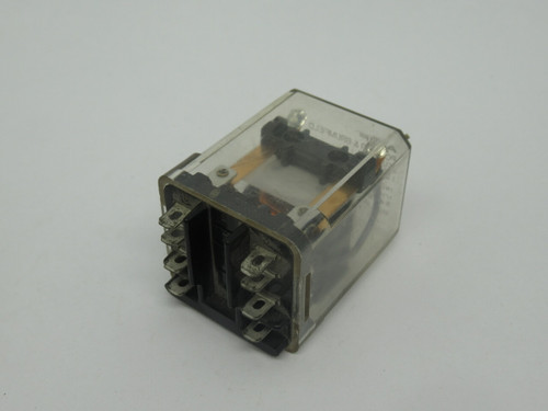 AMF/Potter & Brumfield KUP11A11-120 Plug-In Relay 120V 5A 8-Blade USED