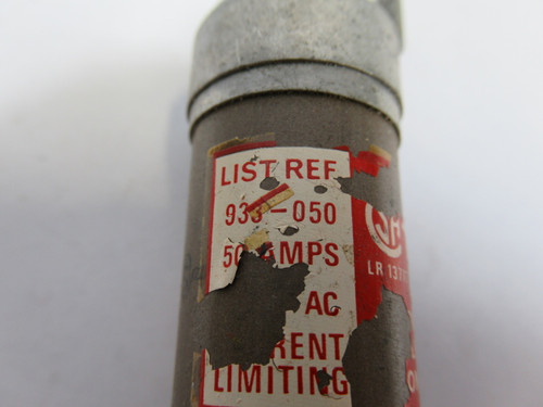 Aeroflex 933-050 HRC Form II Bolt On Fuse 50Amp 600V USED