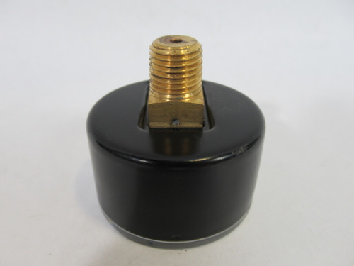 Wika 9603064 Pressure gauge 0-160PSI 0-1100kPa 1/4"NPT 2"Dia USED