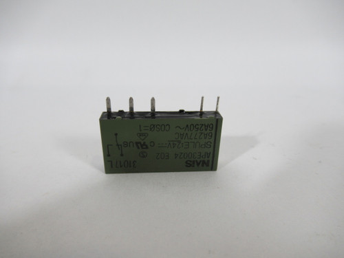 Nais APE30024-E02 Miniature Power Relay 24VDC Coil 6A 277VAC USED