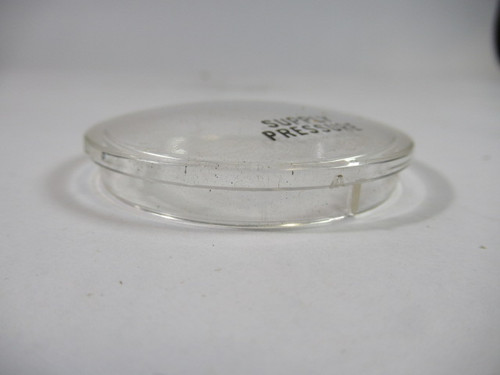 Generic Clear Replacement Cover 2" Diameter SUPPLY PRESSURE ! NOP !
