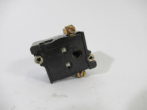 Cutler-Hammer 10250T53 Contact Block 600V 1 N.O Black ! NEW !